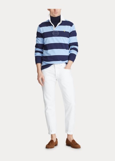 Calças De Ganga Polo Ralph Lauren Hampton Relaxed Straight Homem 96825-NZGP